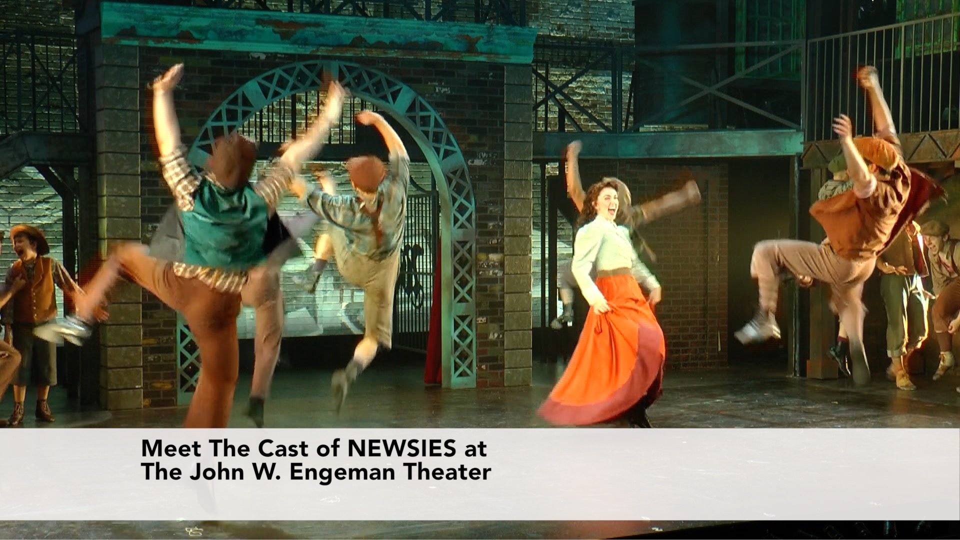 Meet The Cast of Newsies at the Engeman Theater