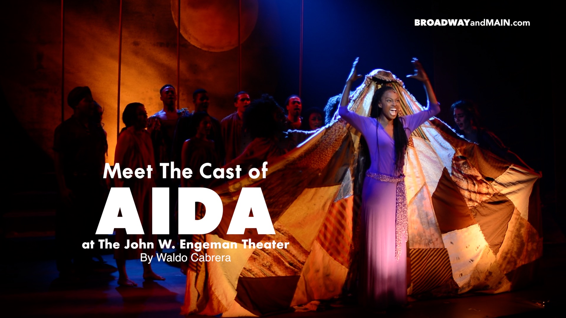 Meet the Cast of AIDA at the John W Engeman Theater