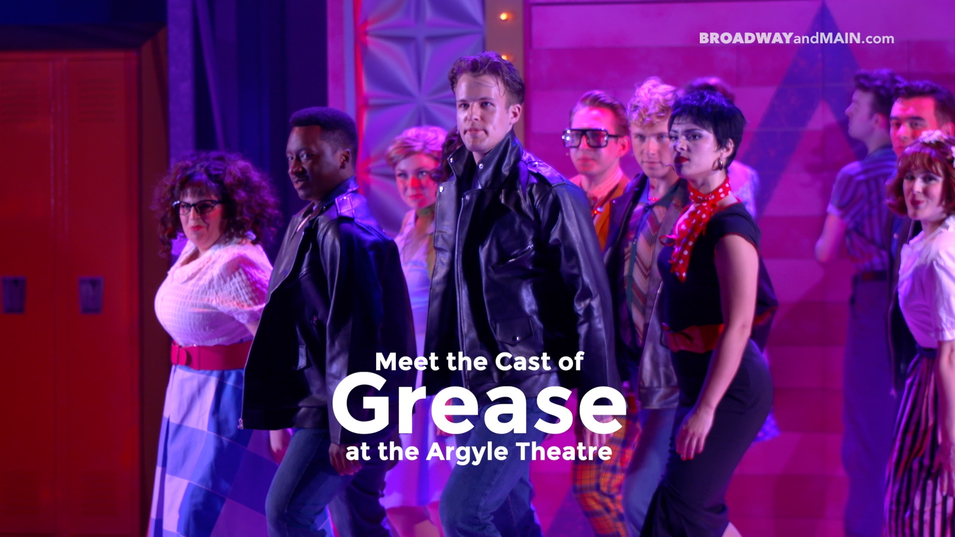 Meet The Cast of Grease at the Argyle Theatre