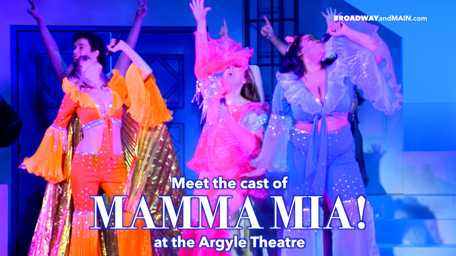 Meet The Cast of Mamma Mia at the Argyle Theatre