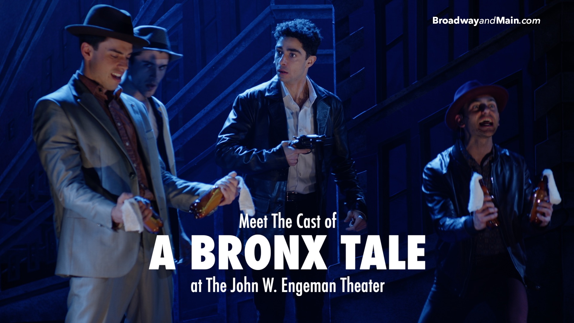 Meet The Cast of A Bronx Tale at the John W. Engeman Theater