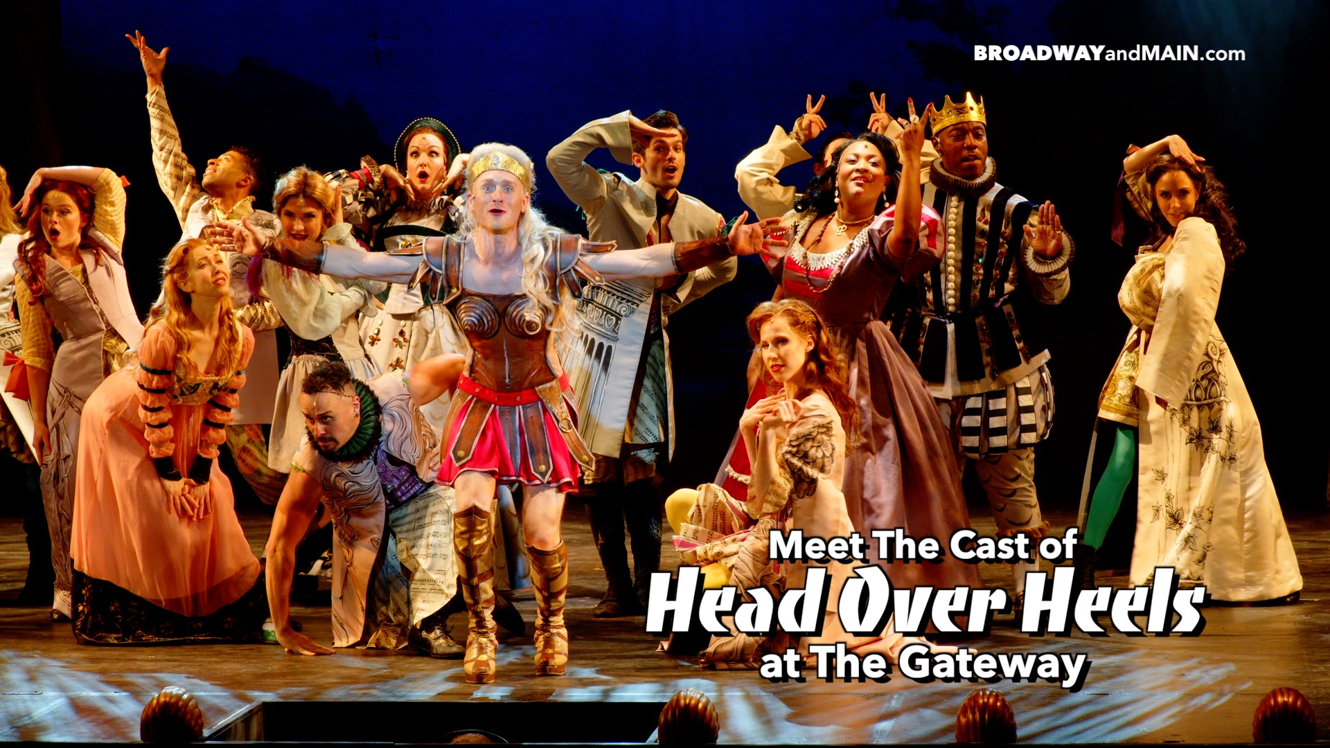 Meet The Cast of Head Over Heels at the Gateway