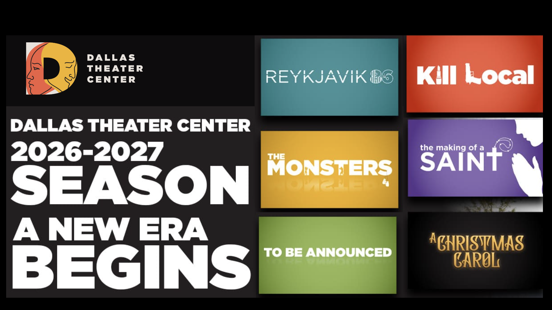Dallas Theater Center Announces Bold 2026–2027 Season Centered on New Work