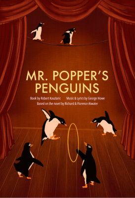MR. POPPER’S PENGUINS at the Wheelock Family Theatre February 10th – March 3rd, 2024